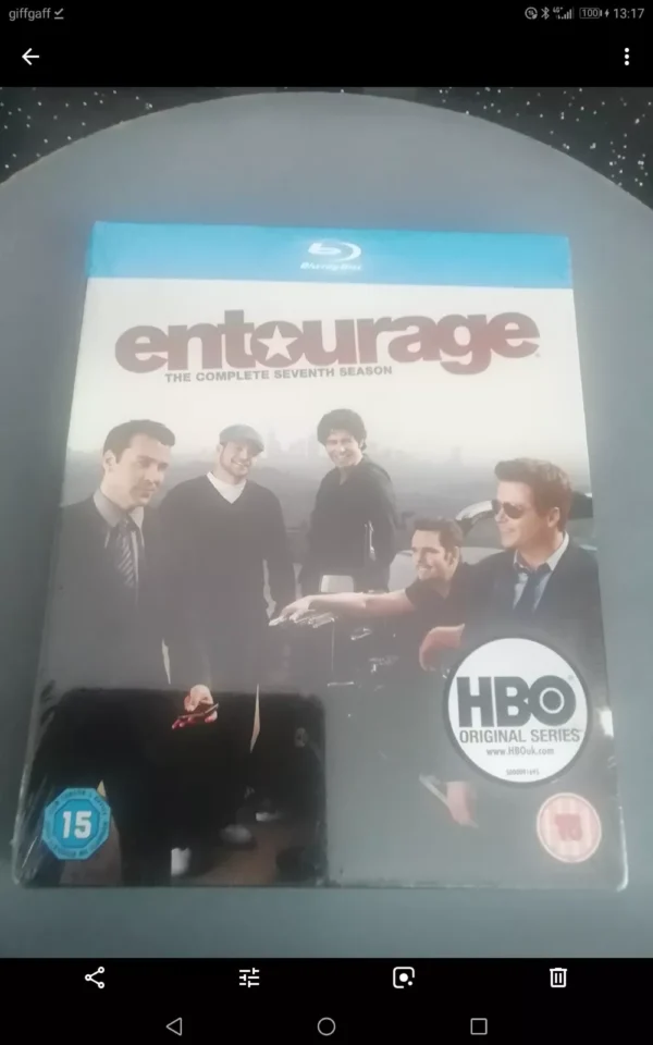 Entourage The Complete Seventh Season (Blu-ray, 2011) New. Cert 15.