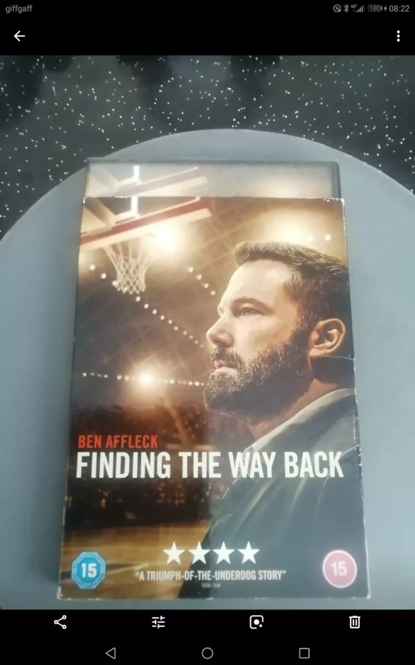 Finding the Way Back (DVD, 2020) Brand New. Cert 15. Includes Slip Cover.