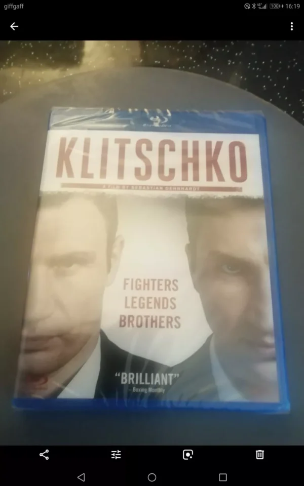 Klitschko (Blu-ray, 2011) Brand New. Cert E.