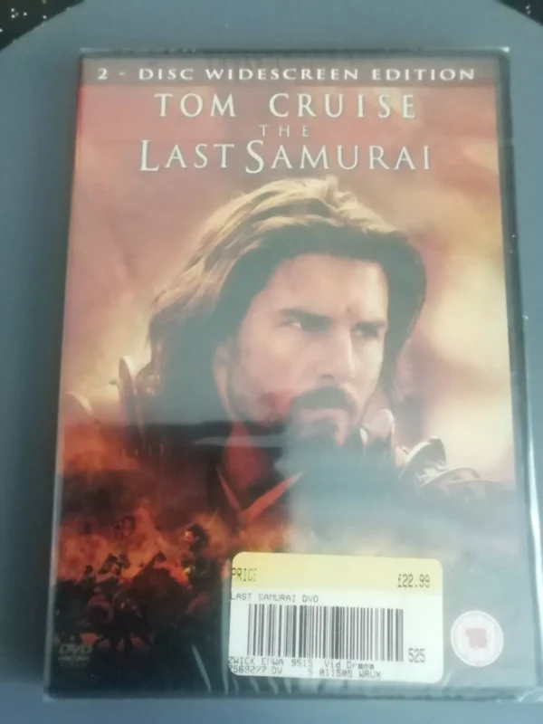 The Last Samurai 2-disc wide-screen Edition (Dvd, 2004) Brand New. Cert 15.
