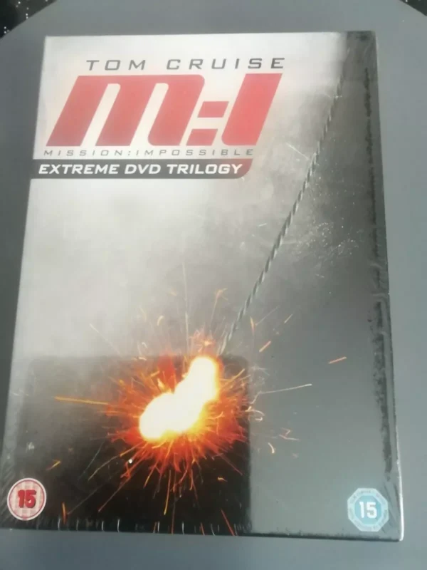 Mission: Impossible Extreme Dvd Trilogy (DVD, 2011, 3-Disc Set, Box Set) New. Cert 15.