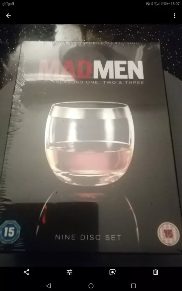 Mad Men - Series 1-3 Boxset (DVD, 2010) Brand New. Cert 15.