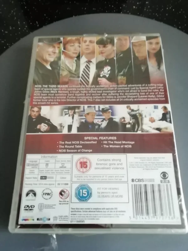 N.C.I.S. - Naval Criminal Investigative Service - Series 3 - Complete (DVd).Brand New. Cert 15. - Image 2