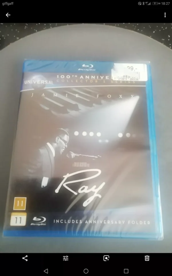 Ray 100th Anniversary (Blu-ray. 2004 Renewed 2012)Brand New. Cert PG.