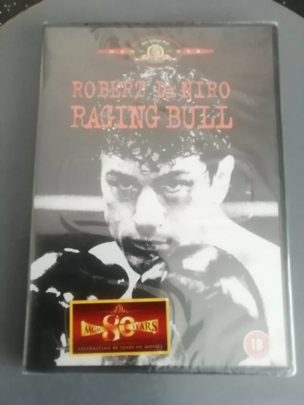 Raging Bull (DVD, 2000) MGM 80 years Movie. Brand New. Cert 18.
