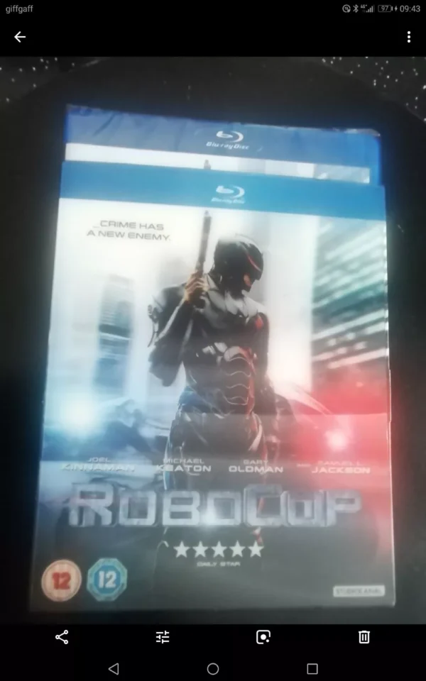 Robocop (Blu-ray, 2014) Brand New. Cert 12. + Slip Cover.