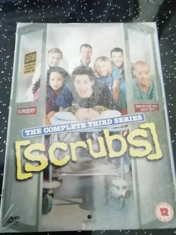 Scrubs - Series 3 - Complete (DVD, 2006, 4-Disc Set) Brand New. Cert 12.