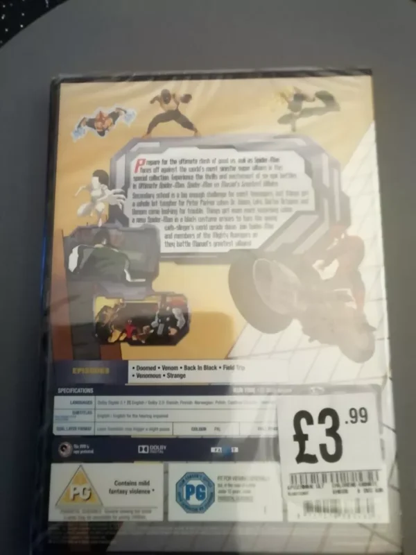 Ultimate Spider-Man - Vol.2 - Spider-Man Vs Marvel's Greatest Villains (DVD) Brand New. Cet PG. - Image 2