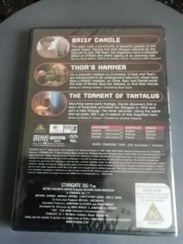Stargate S. G. 1 Episode 3. Brand New. Cert PG. - Image 2