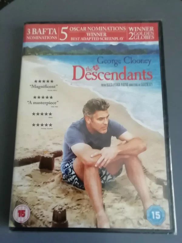 The Descendants (DVD, 2012) Brand New Cert 15.