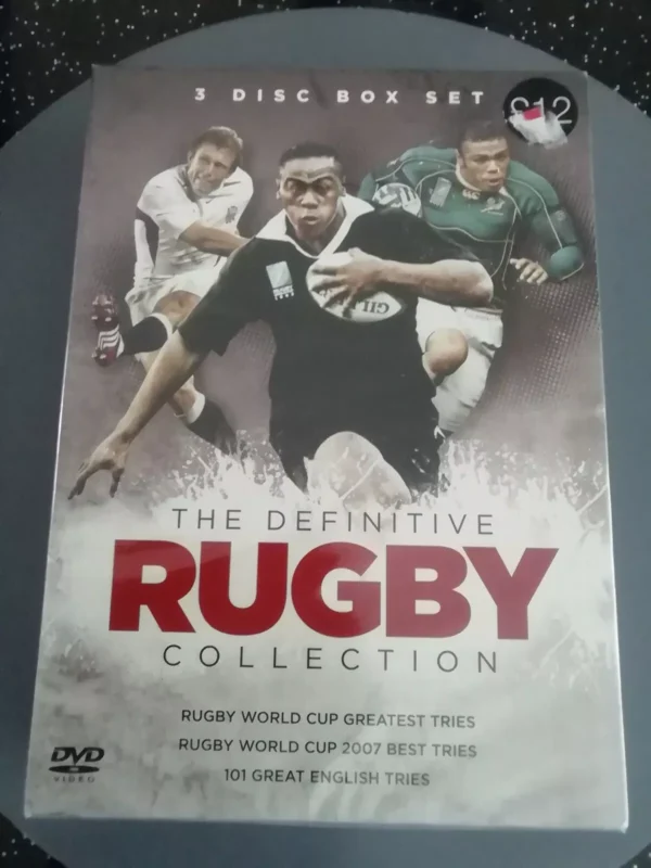 The Definitive Rugby Collection 3-discs Box Set (Dvd, 2008) Brand New. Cert E.