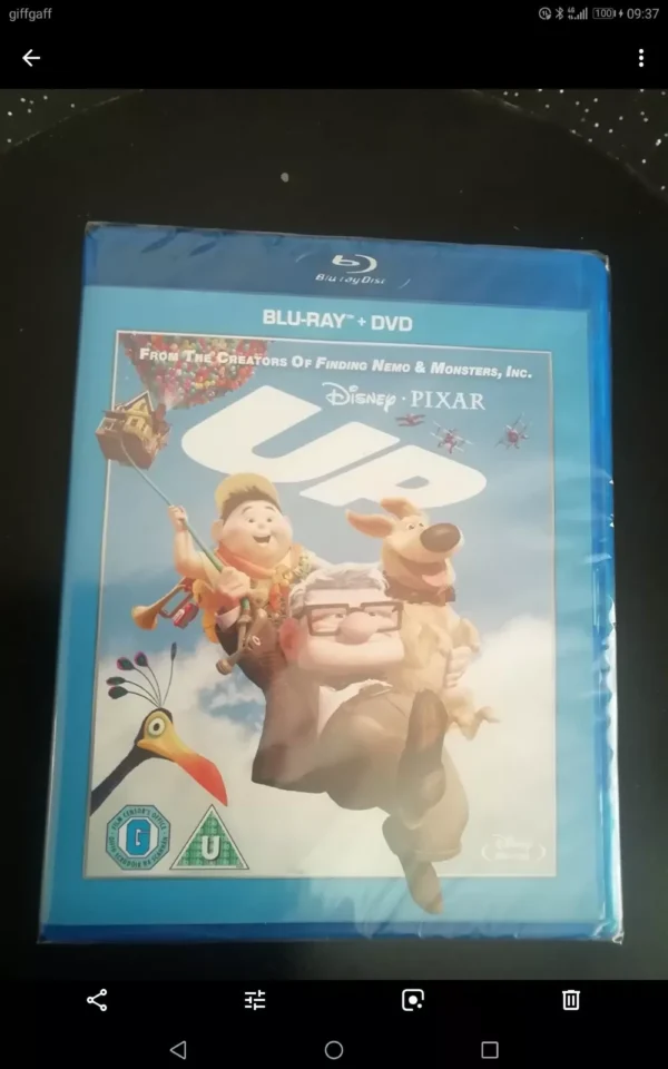 Up (Blu-ray +Dvd, 2011) Brand New. Cert U.