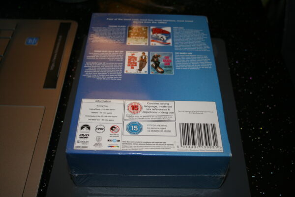 REWIND TO THE 80s - FOR HIM : 4 Film (DVD Boxset , 2010) New. Cert 15. - Image 3