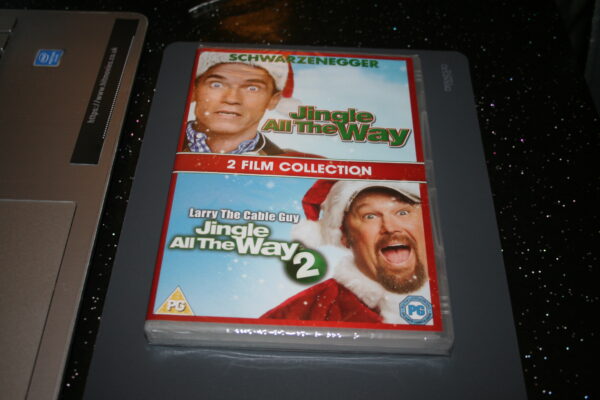 Jingle All The Way 1 & 2 - 2-Film Collection (DVD, 2015) Brand New. Cert PG.