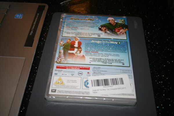 Jingle All The Way 1 & 2 - 2-Film Collection (DVD, 2015) Brand New. Cert PG. - Image 2