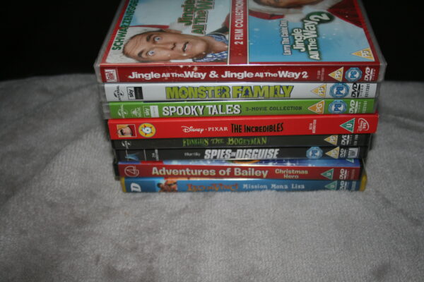 CHILDREN DVD BUNDLE 2 X 11-MOVIES BRAND NEW. CERT U-PG. - Image 2