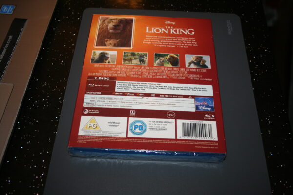 Disney's The Lion King ( Blu-ray, 2020) Brand New. Cert PG. + Slip Cover. - Image 2
