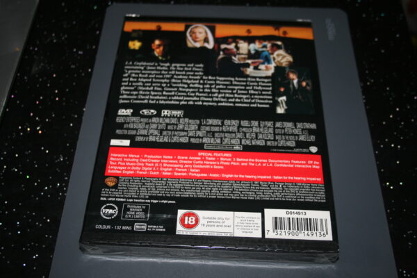 L.A. Confidential (DVD, 1997) Brand New. Cert 18. - Image 2