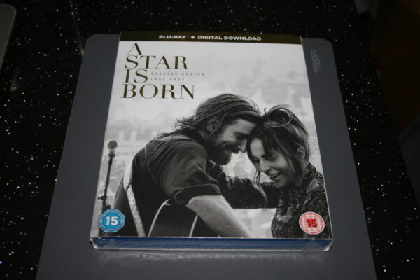 A Star Is Born (Blu-ray, 2018) Brand New. Cert 15. + Slip Cover.