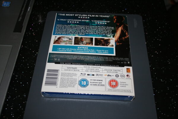 Drive (Blu-ray, 2012) Brand New. Cert 18. + Slip Cover. - Image 2