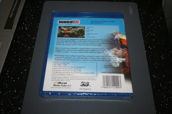 Coral Fish (Blu-ray 3D, 2011) Brand New. Cert E. - Image 2
