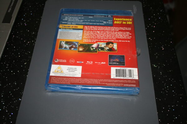 Bolt (Blu-ray 3D, 2010) Brand New. Cert PG. - Image 2