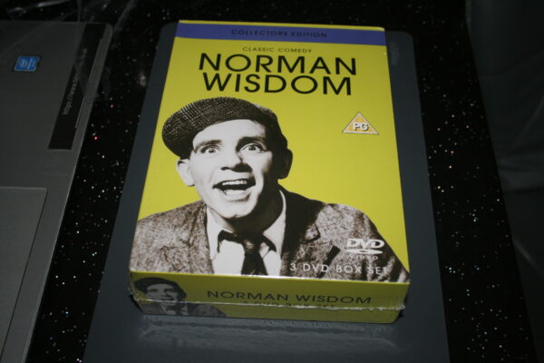 Norman Wisdom Collection - 3 DVD Box Set Brand New. Cert PG.