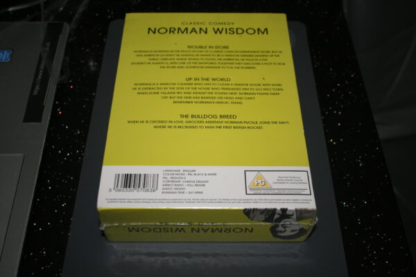 Norman Wisdom Collection - 3 DVD Box Set Brand New. Cert PG. - Image 3