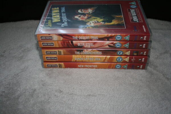 John Wayne bundle NO2 DVD`s Brand New. Cert U-PG. - Image 2