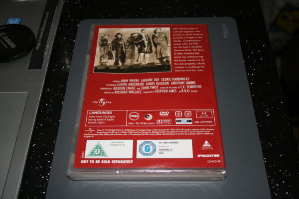 Tycoon (DVD, 1947) Brand New. Cert U. - Image 2