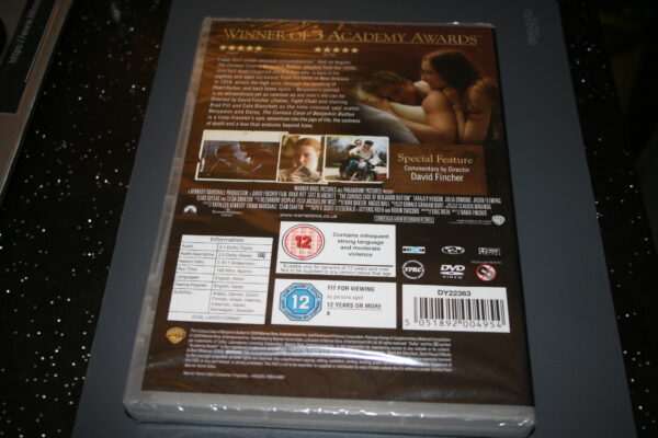 The Curious Case Of Benjamin Button (DVD, 2009) Brand New. Cert 12. - Image 2