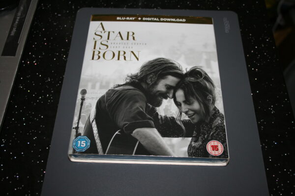 A Star Is Born (Blu-ray, 2019) Brand New. Cert 15. + Slip Cover.