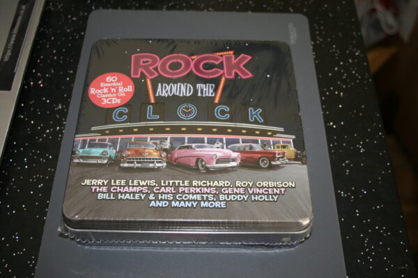 Various Artists : Rock Around the Clock CD Tin Box Set 3 discs (2013) New.