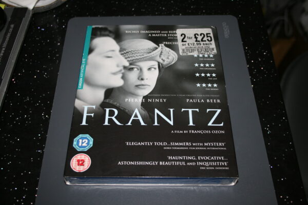 Frantz (Blu-ray, 2016) Brand New. Cert 12. + Slip Cover. FRENCH OR GERMAN WITH ENGLISH SUBTITLES.