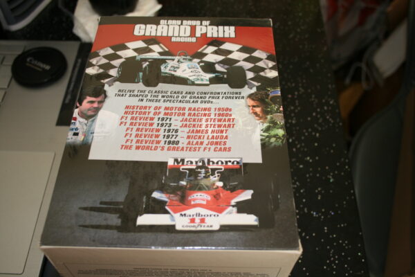 Glory Days of Grand Prix Racing 8 DVD Boxset. (Region 0) Brand New. Cert E. - Image 3