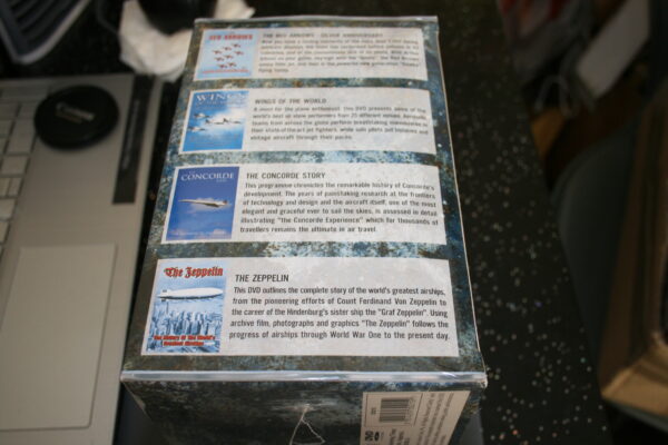 INCREDIBLE MACHIES OF THE AIR 8 VOLUMES 1-8 DVD BOX SET NEW. CERT E. - Image 2