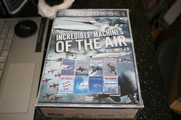 INCREDIBLE MACHIES OF THE AIR 8 VOLUMES 1-8 DVD BOX SET NEW. CERT E. - Image 3