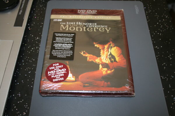 The Jimi Hendrix Experience - Live At Monterey (HD DVD, 2007) New. Cert E.