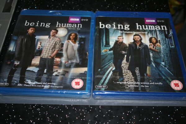 Being Human - Series 1-2 - Complete (Blu-ray, 2010) Brand New. Cert 15.