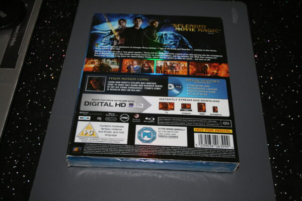 Percy Jackson - Sea Of Monsters (Blu-ray 3D + 2D, 2013) New. Cert PG. + Slip Cover. - Image 2