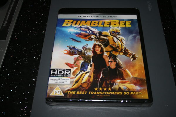 Bumblebee (4K UHD Blu-ray/Blu-ray, 2018) Brand New. Cert PG.