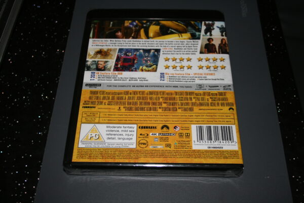Bumblebee (4K UHD Blu-ray/Blu-ray, 2018) Brand New. Cert PG. - Image 2