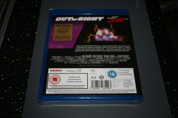 Out of Sight (Blu-ray, 1998 RENEWED 2016) Band New. Cert 15. - Image 2