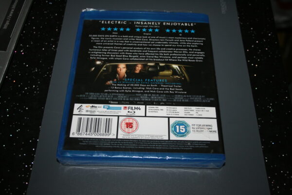 20,000 Days On Earth (Blu-ray, 2014) Brand New. Cert 15. - Image 2