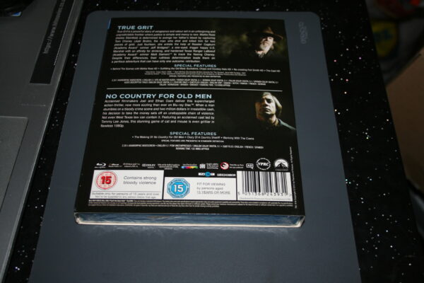 True Grit / No Country For Old Men (Blu-ray, 2012) New. Cert 15. + Slip Cover. - Image 2