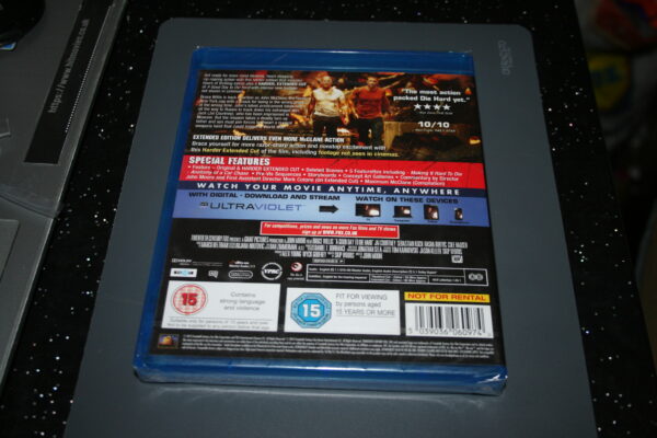 A Good Day to Die Hard - Harder Extended Cut (Blu-ray, 2013) New. Cert 15. - Image 2
