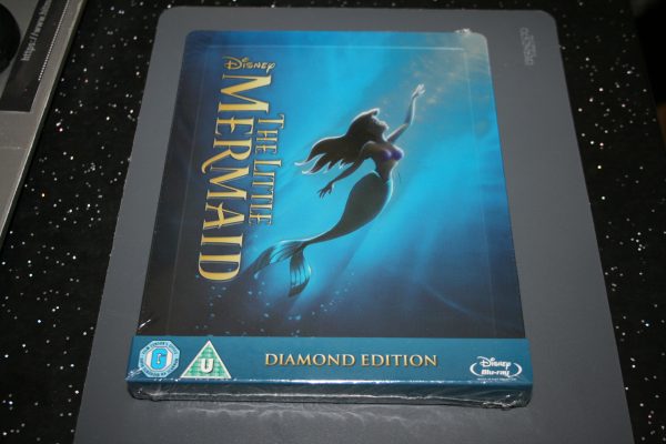 The Little Mermaid Diamond Edition Steelbook (Blu-ray, 2013) New. Cert U.