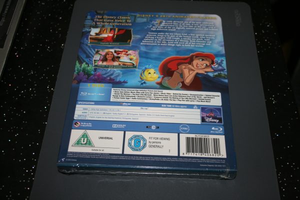 The Little Mermaid Diamond Edition Steelbook (Blu-ray, 2013) New. Cert U. - Image 2