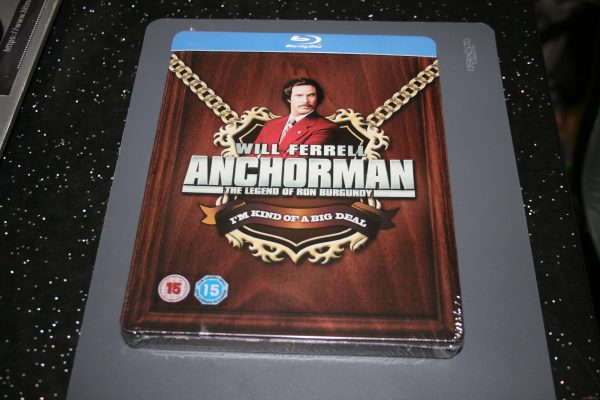 Anchorman: The Legend of Ron Burgundy Steelbook (Blu-ray , 2004) New. Cert 15.