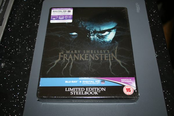 Mary Shelley`s Frankenstein Limited Edition Steelbook (Blu-ray,2016) New, Cert 15.